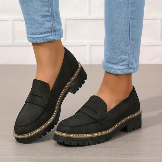 Ciela - Mocassins en Suède Élégants