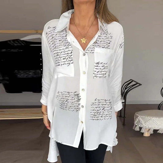 Monique - Blouse Élégante Printanière